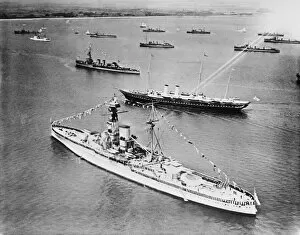 England's Maritime Heritage from the Air Collection: Spithead Review 1924 EPW011367