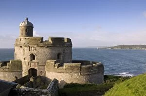 Pendennis and St Mawes Castles Collection: St Mawes Castle N080749