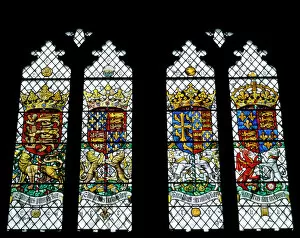 Window Collection: Stained glass windows, Eltham Palace K020351