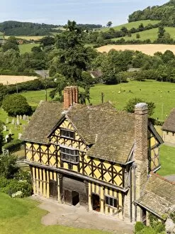 Stokesay Castle Collection: Stokesay Castle Gatehouse N080452