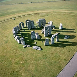 Shadow Collection: Stonehenge from the air K040315
