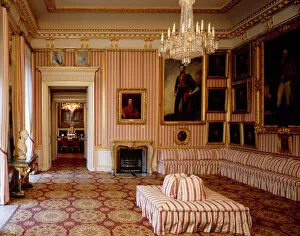 Chandelier Collection: Striped Drawing Room, Apsley House J050011