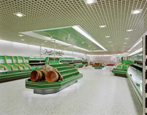 Interior Collection: Empty supermarket JLP01_10_54636