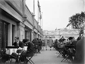 British Empire Exhibition 1924 Collection: The tea balcony MCF01_02_0811