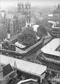 Coronation procession 1953 Collection: Temporary stands P_C00426_001