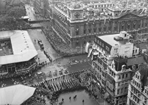 Coronation procession 1953 Collection: Temporary stands P_C00426_005