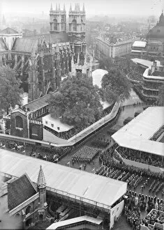 Coronation procession 1953 Collection: Temporary stands P_C00426_006