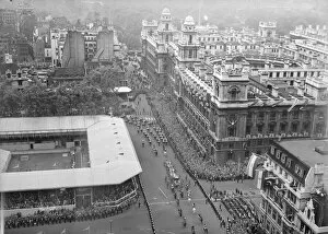 Coronation procession 1953 Collection: Temporary stands P_C00426_007