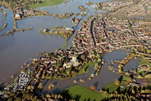 Flooding Collection: Tewkesbury underwater 33872_016