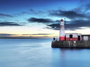 Blue Collection: Tidal Observatory, Newlyn Harbour, Cornwall DP221138