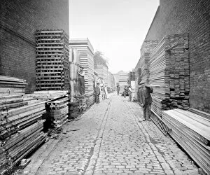 Timber Collection: Timber Yard, Lambeth 1916 BL23561_029