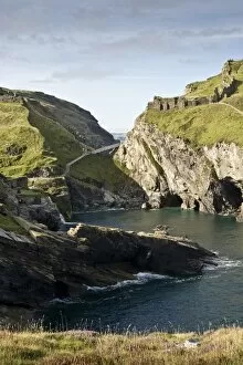Cliff Collection: Tintagel Castle N090578