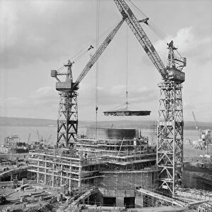 Nuclear Power Station Collection: Topping out JLP01_08_051048a