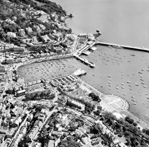 Town Collection: Torquay Old Harbour EAW031975