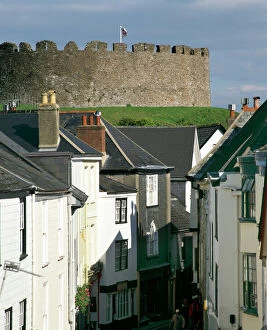 Towns and Cities Collection: Totnes Castle K981658