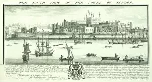 Castles of the South East Collection: Tower of London engraving N070831