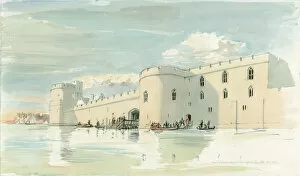 Castles Illustrations Collection: Tower of London IC102_002