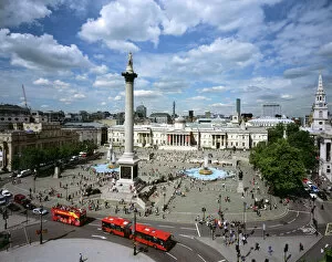 Travel London Collection: Trafalgar Square J060185