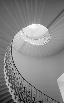 Stair Collection: Tulip staircase, Queens House a98_06118