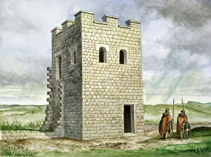Reconstructing Roman Britain Collection: Turret 36b Housesteads Roman Fort J000118