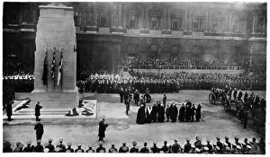 War Memorials Collection: Unveiling the Cenotaph SAM01 / 02 / 0074