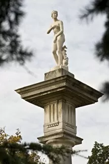 Chiswick House gardens Collection: Venus de Medici statue N090702