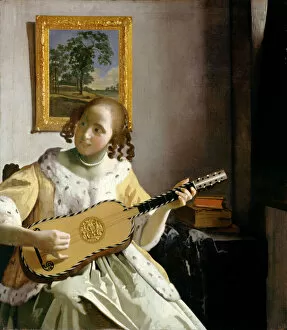 Musical Instrument Collection: Vermeer - The Guitar Player J910551