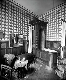 The 1890s Collection: Victorian bathroom interior BL12335