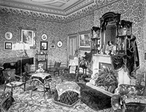 Decorative Collection: Victorian drawing room BL11105