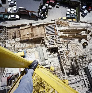 1980s Collection: View from a crane JLP01_10_27326