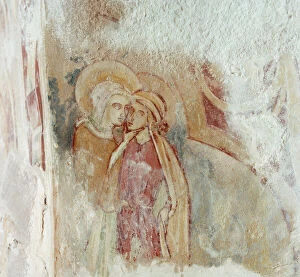 Images Dated 22nd November 2010: Wall painting, Agricola Tower, Chester Castle N920003