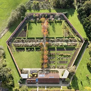 : Walled Garden at Ashby Hall DP438651