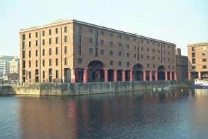 Docks and shipping Collection: Warehouse D, Albert Dock, Liverpool
