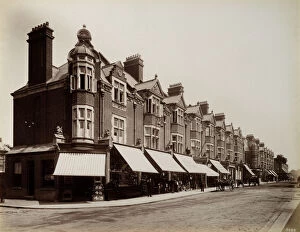 Victorian shopping and dining Collection: Warner Estate, Walthamstow BL09288