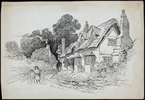 C G Harper Illustrations Collection: Welford-On-Avon CGH01_01_1071