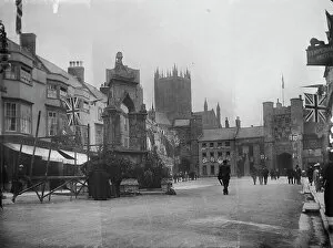 Early 20th Century Collection: Wells Market Cross MCF01_02_1250