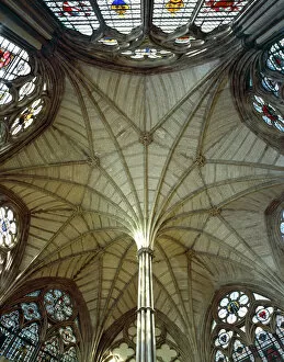 Ceiling Collection: Westminster Abbey Chapter House J020008