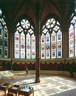 Reflections Collection: Westminster Abbey Chapter House J020082