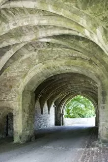 Images Dated 22nd June 2010: Whalley Abbey Gatehouse N100174