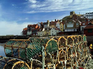 Fishing Collection: Whitby lobster pots K011121