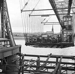 Engineering Collection: Widnes And Runcorn Transporter Bridge AA55_04292