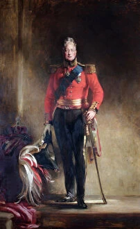 Royal portraits Collection: Wilkie - King William IV N070438