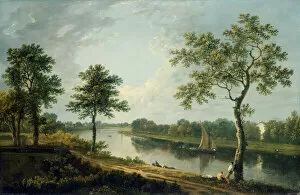 Artwork at Marble Hill Collection: Wilson - The Thames near Marble Hill J920262