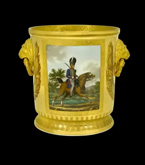 Wine cooler. Officer of the Royal Horse Artillery N081107