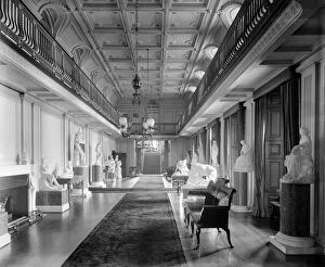Historic Images 1920s to 1940s Collection: Witley Court Sculpture Gallery c. 1920 BL25083