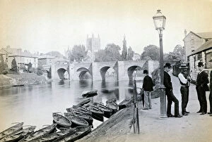 The 1880s Collection: Wye Bridge OP08517