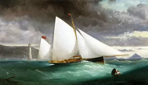 Paintings outside London Collection: The yacht Tartar DP033930