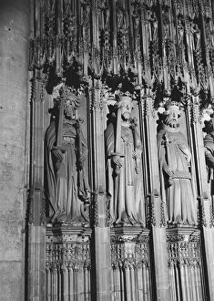 Images Dated 25th June 2021: York Minster choir screen a42_04856